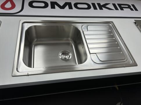 Кухонная мойка из нержавейки Omoikiri Haruna 86-IN нержавеющая сталь