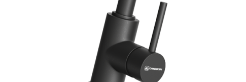 Смеситель для кухни Omoikiri Shinagawa P BL черный