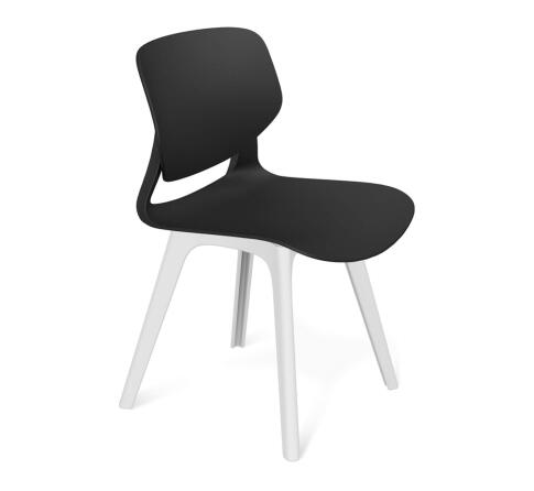 Стул Sheffilton SHT-ST59/S195 черный/белый