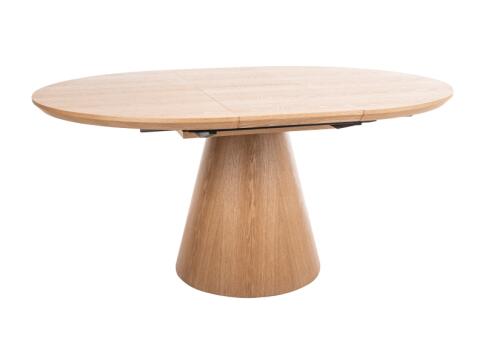 Стол обеденный SIGNAL ANGEL II дуб/дуб 120-160/120