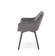 Стул HALMAR K588 серый/черный