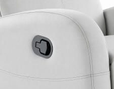 Кресло SIGNAL OLIMP Velvet Bluvel 03 раскладное, светло-серый