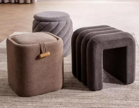 Пуф SIGNAL PELARO светло-серый