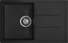 Кухонная мойка GRANFEST QUADRO Q-780L черный Кухонная мойка GRANFEST QUADRO Q-780L черный