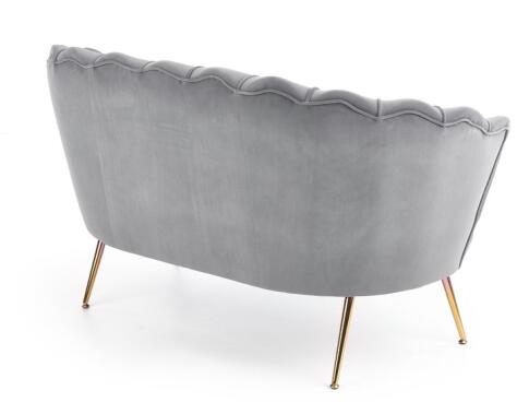 Софа HALMAR AMORINITO XL серый/золотой