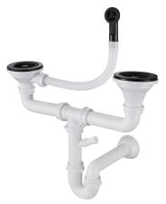 Сифон двойной 3 1/2\