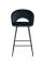Стул барный HALMAR H96 черный/черный