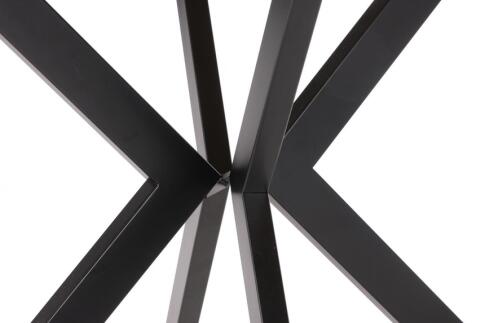 Стол обеденный HALMAR PERONI дуб золотой/черный 100-250/100