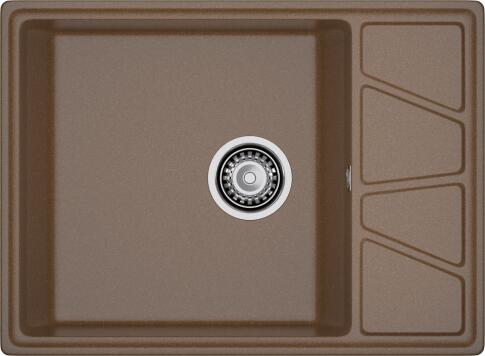 Кухонная мойка GRANFEST VERTEX V-680L терракот