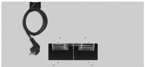 Вытяжка кухонная MEFERI  INBOX60BK PUSH COMFORT