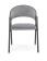 Стул HALMAR K473 серый/черный