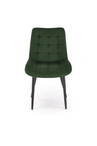 Стул HALMAR GANSO зеленый/черный
