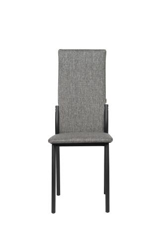 Стул ВВР Оскар серый/черный, рогожка