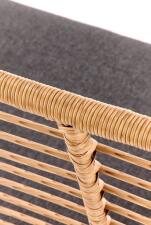 Софа HALMAR IKARO XL натуральный/черный