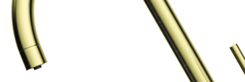 Смеситель для кухни Omoikiri Shinagawa 2 Plus-LG светлое золото