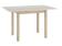 Стол обеденный SIGNAL FLIP кашемир/дуб кремона 80-160/80