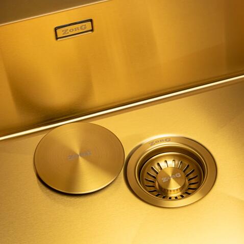 Мойка ZORG ZRN 4555 PREMIUM PVD Gold