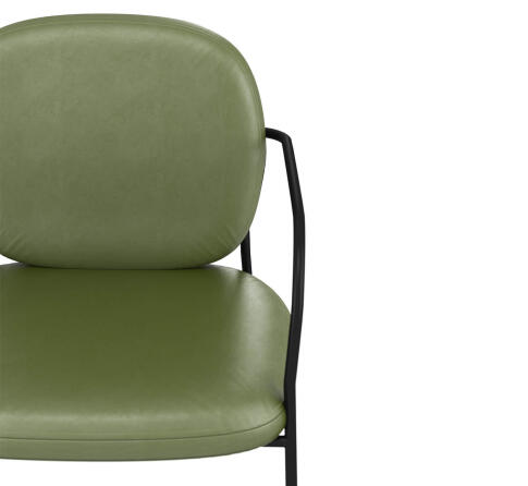 Кресло Sheffilton SHT-AMS121 оливковый/черный матовый