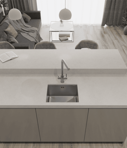 Кухонная мойка из нержавеющей стали GRANFEST METAL 4538 нержавеющая сталь