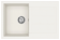 Мойка кухонная AQUASANITA Rock SQR 103 710 AW alba