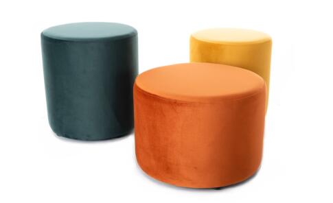 Пуф SIGNAL DOTI C Velvet Bluvel 4215 корица