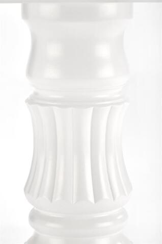 Стол обеденный HALMAR WILLIAM белый/белый 90-124/90