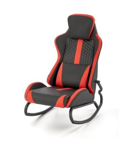 Кресло компьютерное HALMAR GAMER черный/красный