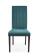 Стул HALMAR DIEGO 2 Monolith 37 зеленый/черный
