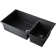 Кухонная мойка Omoikiri Tedori 85-2-U-BL Tetogranit/черный