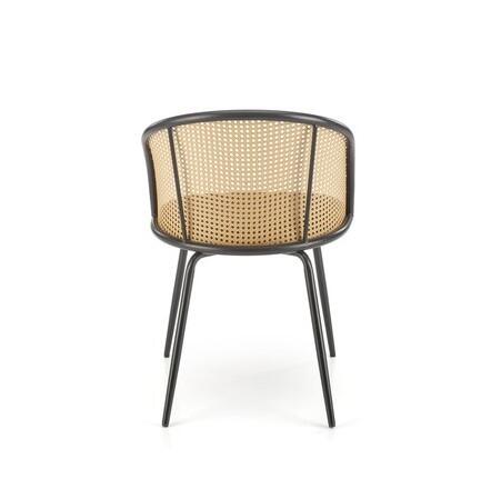 Стул HALMAR K508 серый/черный