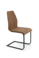 Стул HALMAR K265 коричневый/дуб медовый/черный Стул HALMAR K265 коричневый/дуб медовый/черный