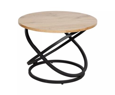 Стол журнальный SIGNAL EOS D дуб артизан/черный