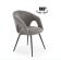 Стул HALMAR K550 серый/черный