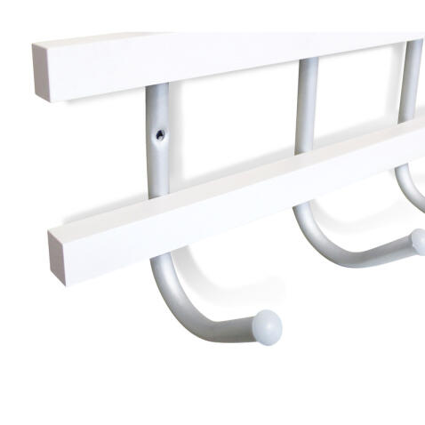 Вешалка Sheffilton SHT-WH11 артикул В2-99 беленый/алюм.металлик