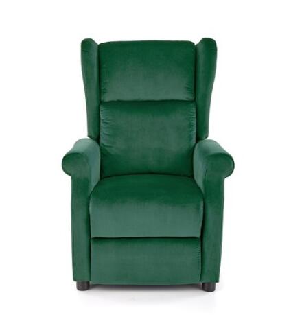 Кресло HALMAR AGUSTIN 2 раскладное, темно-зеленый
