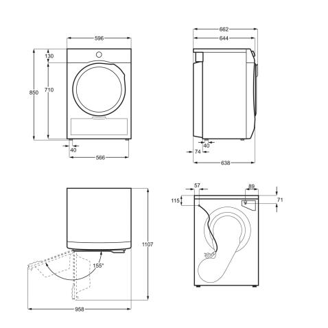 Сушильная машина ELECTROLUX EW8D495MCE