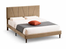 Кровать SIGNAL SAVANA Velvet Bluvel 28 бежевый, 120/200