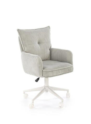 Кресло компьютерное HALMAR DUMBO светло-серый/белый