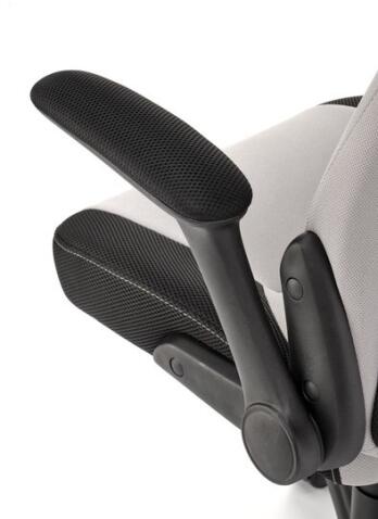 Кресло компьютерное HALMAR BLOOM серый/черный