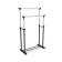 Вешалка Sheffilton SHT-WR4150 артикул В1-70 черный/черный муар/хром лак (+)