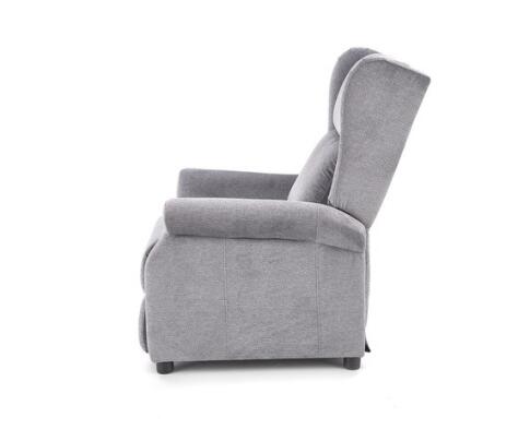 Кресло HALMAR AGUSTIN раскладное, серый