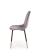 Стул HALMAR K379 серый/черный