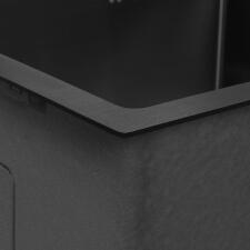 Мойка ARFEKA ECO AR 600*500 BLACK PVD NANO DECOR MILLET GRAINS
