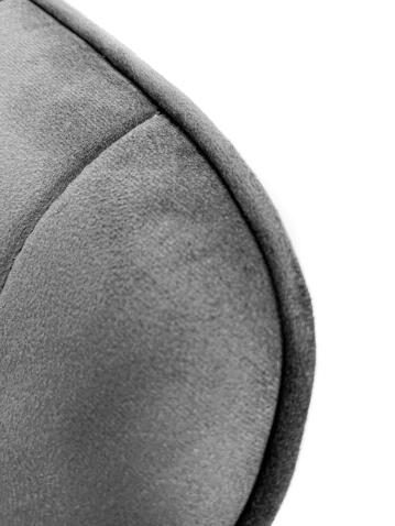 Стул ВВР Бостон графит/черный, велюр