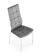 Стул HALMAR K416 серый/хром