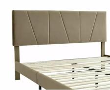 Кровать SIGNAL SAVANA Velvet Bluvel 28 бежевый, 140/200