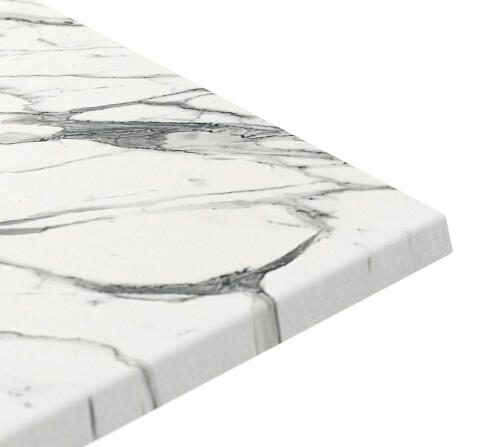 Столешница Sheffilton SHT-TT46 80/80 белый мрамор