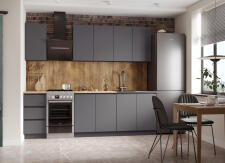 Кухонный гарнитур ДСВ Мори (2,0 м) Графит