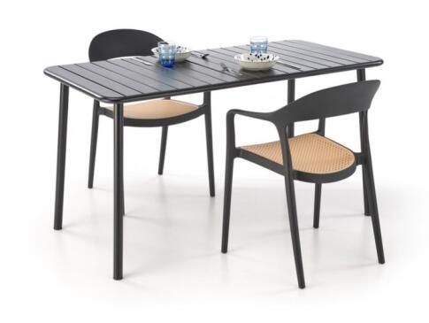 Стул HALMAR K530 черный/натуральный