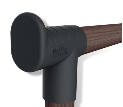 Вешалка Sheffilton CH-4345 артикул В1-65 черный/темный орех